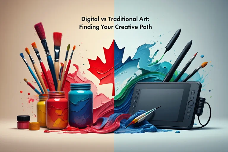 Digital vs Traditional Art: Finding Your Creative Path